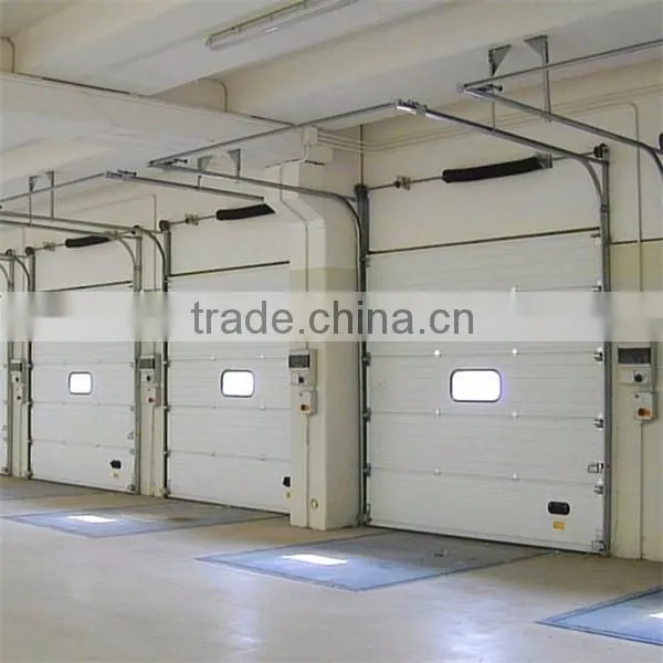 Factory Remote Control Overhead Industrial Solid Sectional Door Design photo-6