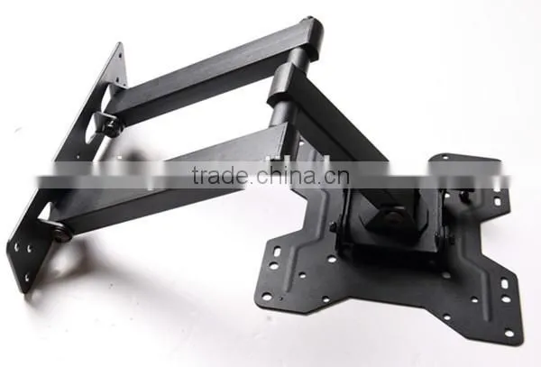 SPCC Swivel Retractable TV Wall Mount Brackets for 19 to 42 Inch TV With Adjustable Tilt 15 Degree photo-6