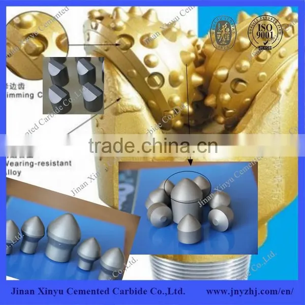 Tungsten Carbide Rock Drill Bit 11 Degree Stone Drilling Tools Taper Button Bit photo-5