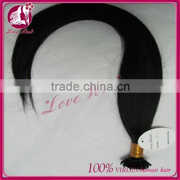 Wholesale Top Quality 6A Brazilian Virgin Human 10-30 Inch i Tip Hair Extension Lowest Price photo-5