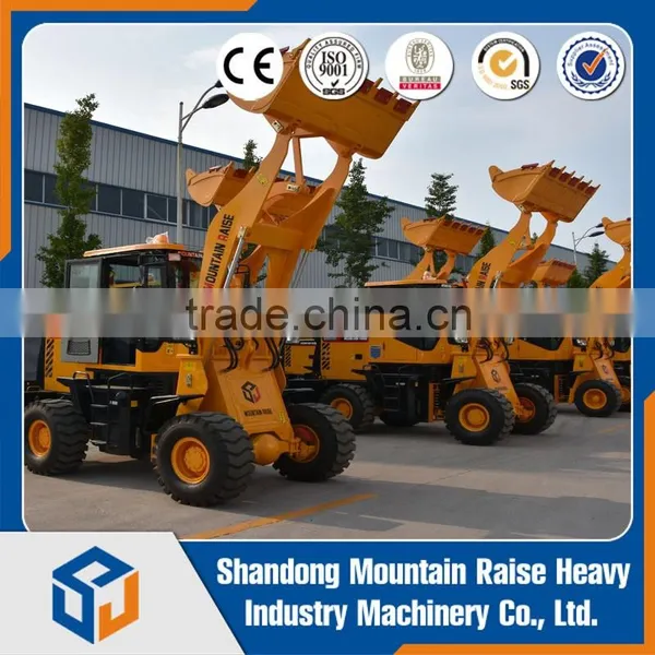 China Weifang Manufacturer Mini Radlader 1500kg Loader With Grappler photo-4