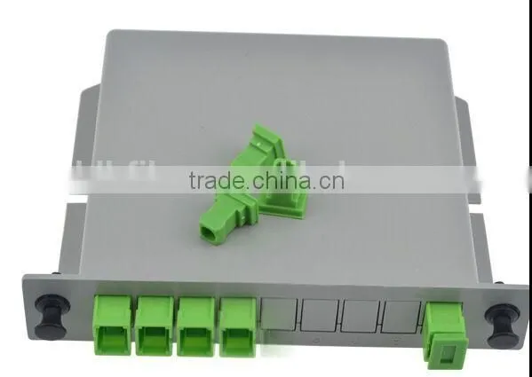 FTTH Singlemode SC Insertion Fiber Optical PLC Splitter photo-6