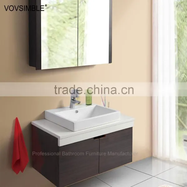 modern bathroom furniture sets for hotel, corner bathroom vanity
