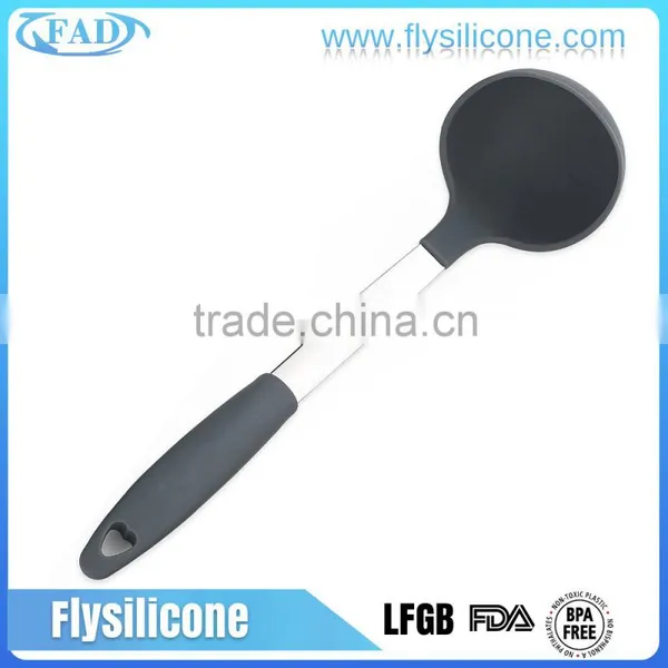 Home & Garden Set of 6 Cooking Tools 304 Stainless Steel & Silicone Kitchen Utensil Tools photo-4