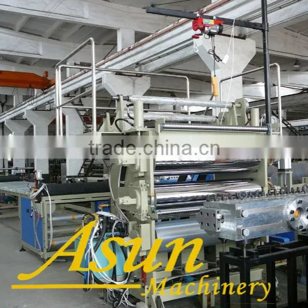 High Speed PP PE PS PET Plastic Sheet Making Plant/plastic Sheet Plant Manufacture Factory photo-3