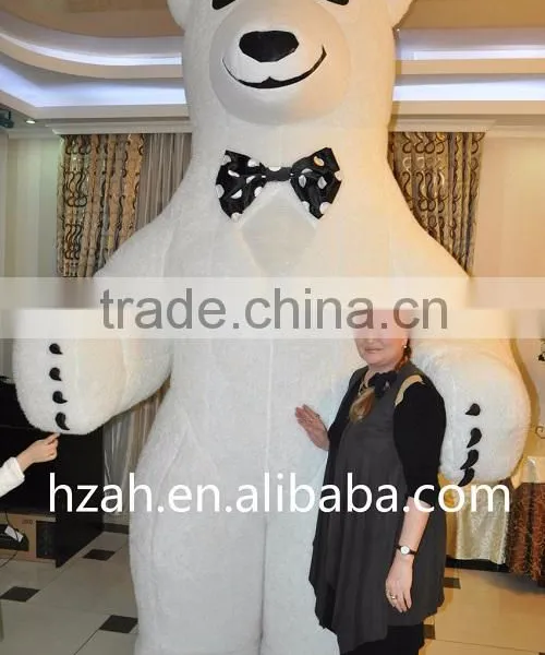 Inflatable White Bear Costume/ Inflatable Cartoon Mascot Costumes photo-2