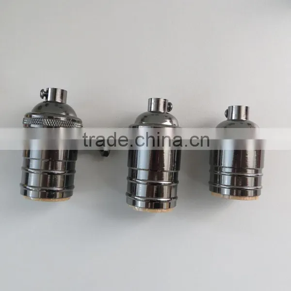 Vintage Edison E26 E27 Socket Ceiling Lamp Holder Brass Bulb Base 220V/110V photo-4