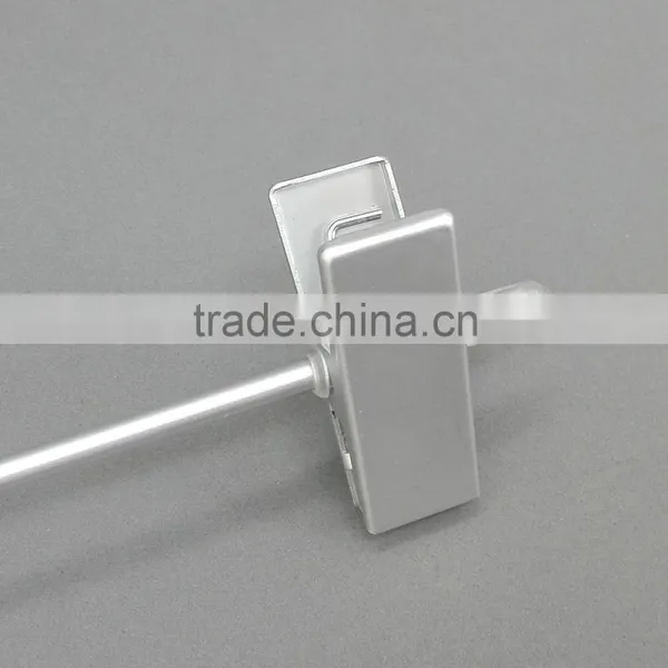 2016 Popular Light Weight Aluminium Silver Metal Clips Pants Hanger photo-3