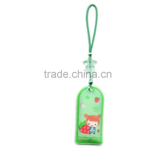 Wholesale Customized Cartoon Shaped Flocking PVC Phone Rub photo-2