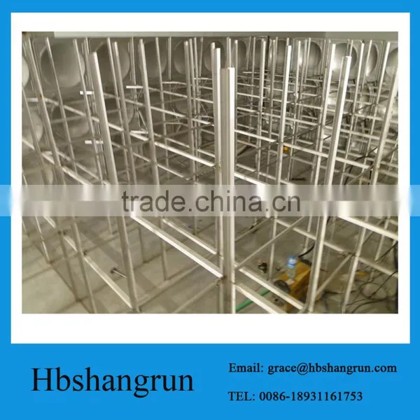 High Quality Fiberglass SMC Water Storage Tank With Internal Stainless Steel Bracing photo-2