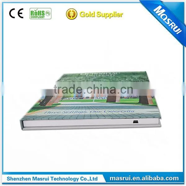 2015 New 4.3 Inch Video Brochure ,LCD Video Booklets With Multi-pages for Trade Show photo-3