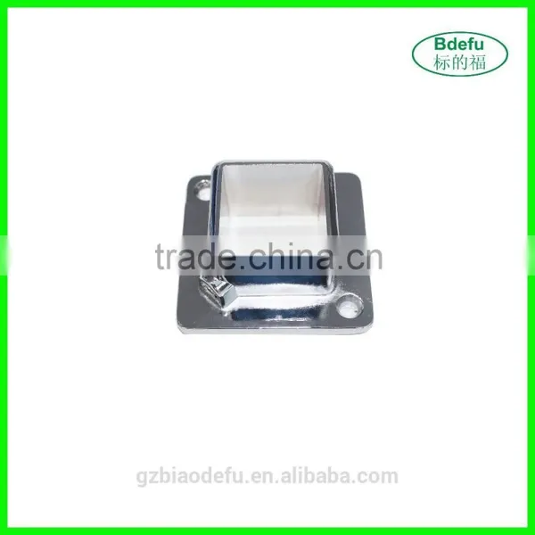 Metal pipe flange for 25mm suqre pipe