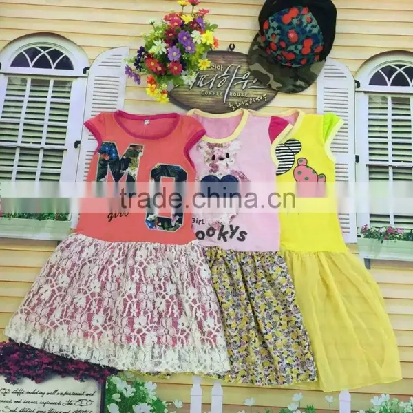 100% Cotton Children Girl Dress Suit Clothings Kid Suit Only Little Girls Dress Suits photo-6