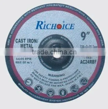 Cutting Wheel for Metal, Abrasive Cutting Wheel, Resin Cutting Wheel