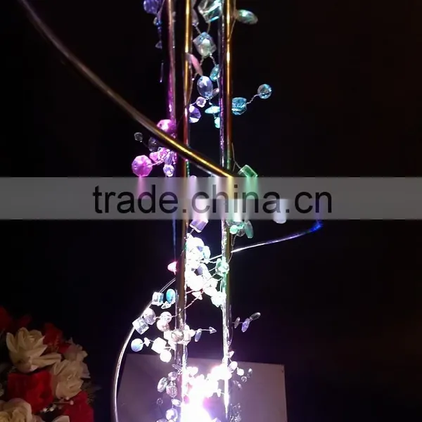 LED Lighting Crystal Wish Trees for Wedding Evening Decoration photo-6