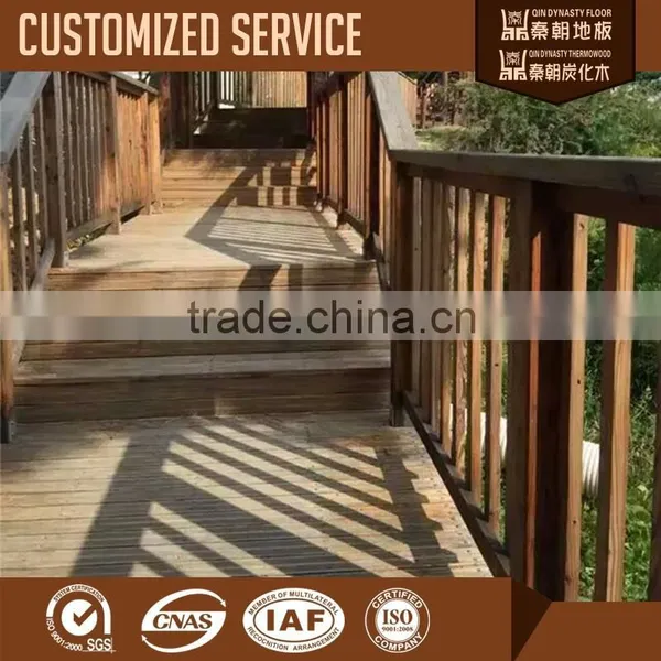 Heat Treated Outdoor Wood Steps