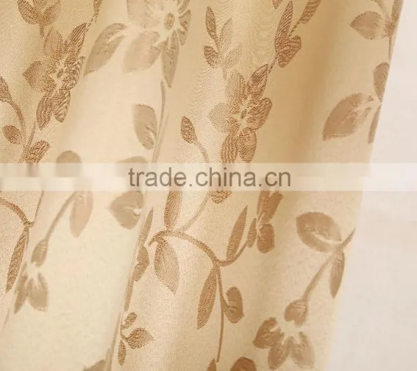 Jacquard Curtain Panel Grommet Drapery Make of 100% Polyester Fabric photo-4