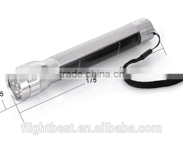 2015 Best Selling Torch LED Flashlight lighting,Good Price 7 LED Solar flashlight To Philippines