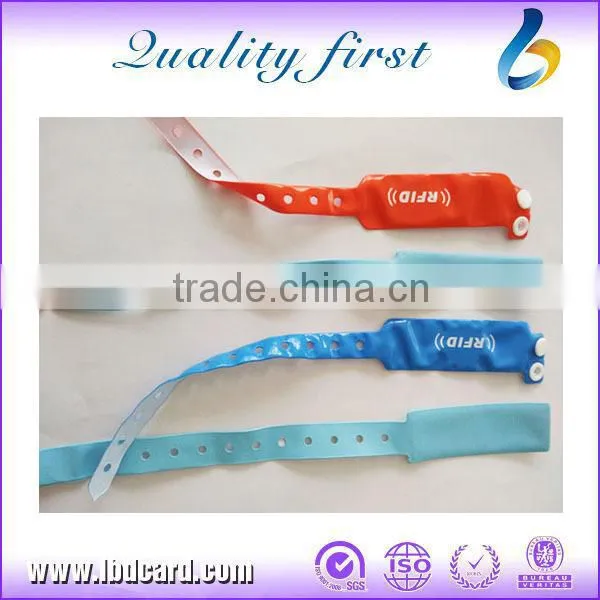 Custom Logo Printing RFID Bracelet Wristband Ntag213/ Ultralight EV1Chip photo-6
