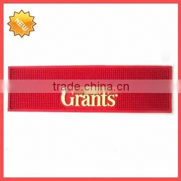 Eco-friendly Soft Silicone Pvc Logo Bar Rail Mats photo-5