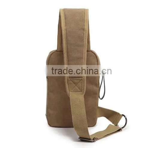 Men Travel Canvas Shoulder Bag for Ipad photo-5