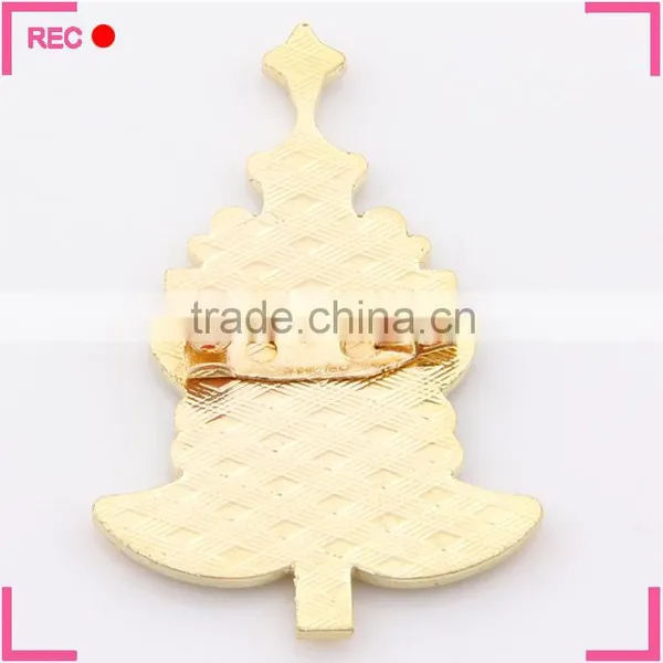Metal Pin Badge With Your Own Design, Christmas Tree Shaped Badge Lapel Pins Maker photo-2