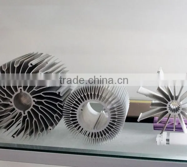High Quality 6063 t5 Aluminium Industry Billet Profile photo-2