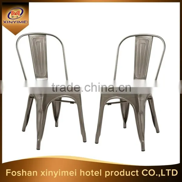 Colorful Fashion Stacking Dining Metal Chair photo-2