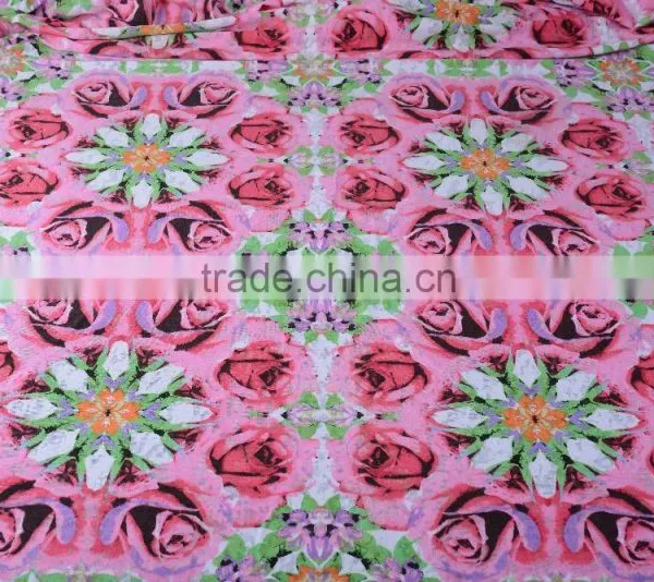 32S Knitted Fabric Printing Burnout TC Single Jersey photo-4