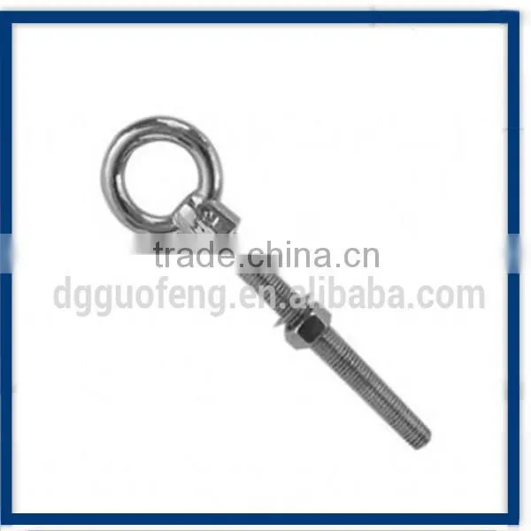 Steel Cable With Promotional 304 Stainless Steel Forged Shoulder Eye Bolt photo-3