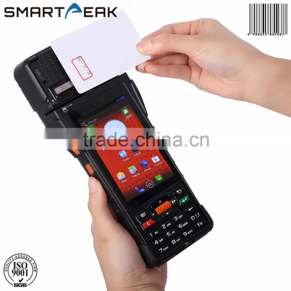 3g Wifi Bluetooth Gps Rfid Touch Screen Android Handheld Pos Terminal With Fingerprint and Barcode Scanner photo-5