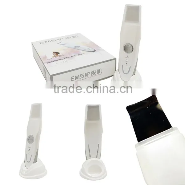 Portable Sonic Peeler Face Ultrasonic Skin Scrubber Electric Hand Scrubber photo-2