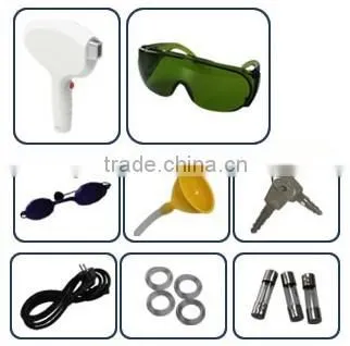 2016 Big Spot Size 808 nm Laser Diode Portable Epilasyon Lazer photo-2