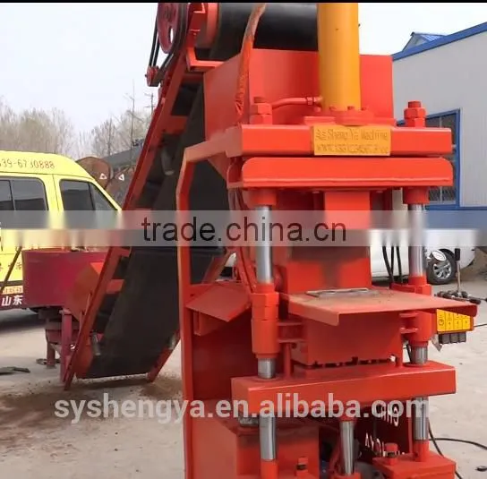 Good Capacity SY1-10/2-10 Hydraulic Automatic Interlocking Brick Forming Machine Production Line photo-5
