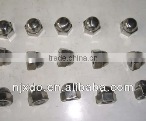 din1.4539 hex acorn cap nuts cap nut M8 dome cap nuts