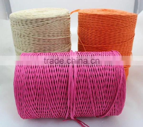 Craft Paper Rope for Making Bags Hats and Flower Arrangement photo-3