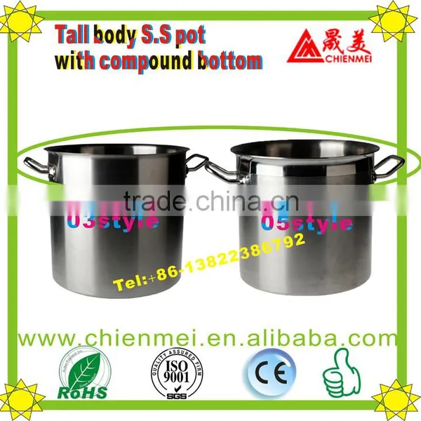 03 Style Professional Quality Tall Body Large Commercial Stock Pot/commercial Cooking Pot/outdoor Pot Metal photo-2