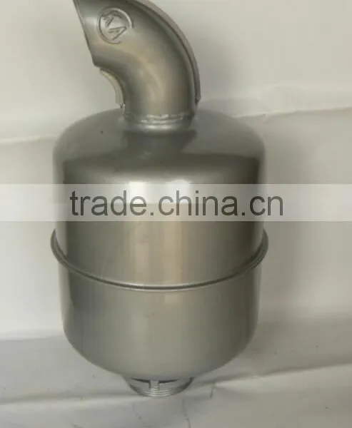 Farming Single Cylinder Diesel Engine Stainless Steel Exhaust Muffler Tail Pipe CF1125 photo-6