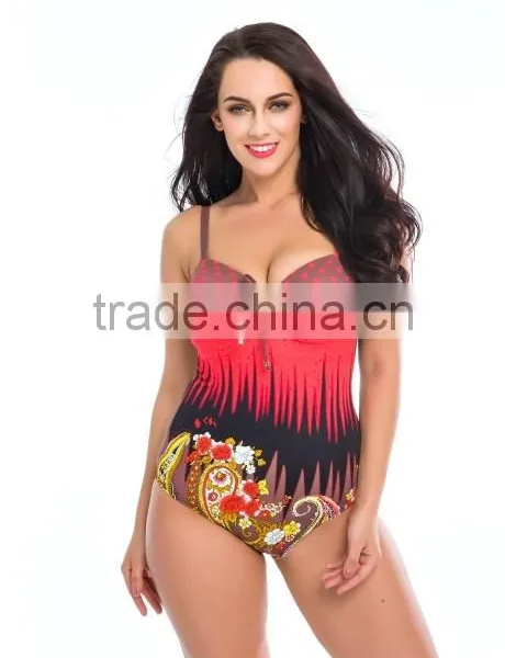 2016 Wholesale Sexy Women Swimsuit One Piece Plus Size Bikini photo-3