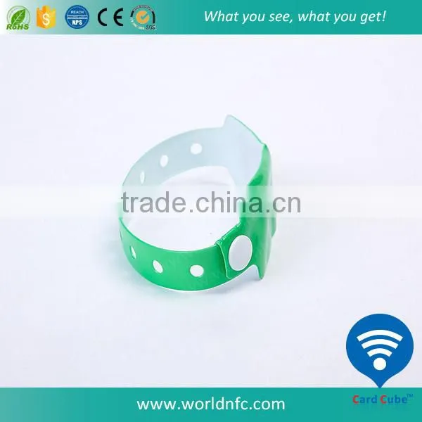 Waterproof Vinyl RFID Wristband/Bracelet for Event photo-2