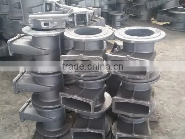 QT450 Cast Iron Valve Body / Valve Body Cast Iron Casting / DN100 Iron Cast Valve Body photo-3