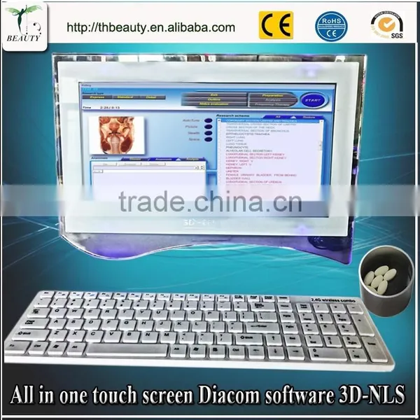 Touch Screen Tablet Meridian Body Health Detector Original 3D NLS Factory Price photo-2