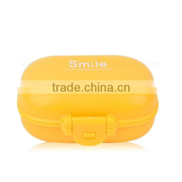 Smart 4 Compartments Plastic Pill Box photo-3