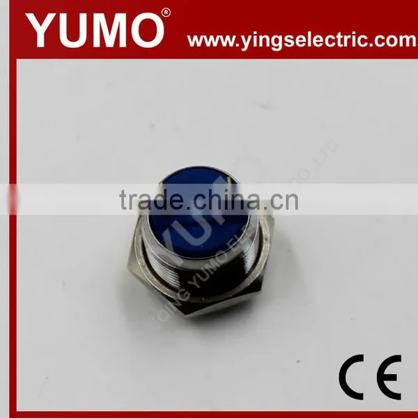 Hot Sale JS16H ROHS 16mm High Round IP65 Momentary Pin Terminal 2A/36VDC Push Button Switch Push Button Switch Protective Cover photo-3