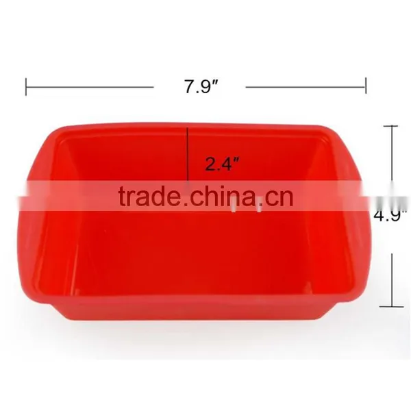 Nonstick Thicken Silicone Baking Pan With Cover Silicone Loaf Pan photo-3