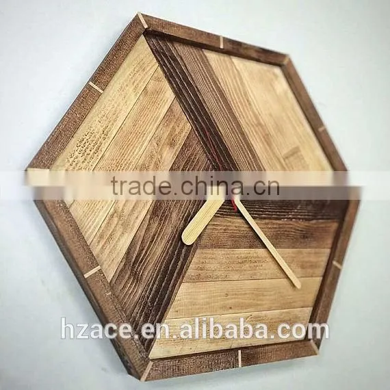 Rustic Wall Clock Wall Clock Wooden Clock Rustic Home Decor Housewarming Gift photo-2
