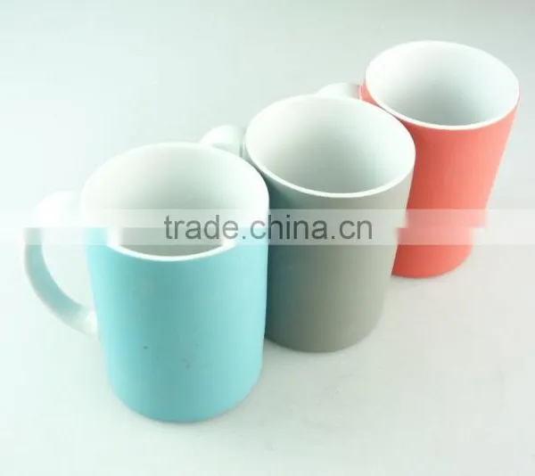 Stocked,Eco-Friendly Feature and Mugs Drinkware Type Double Ceramic Mug With Handle photo-2