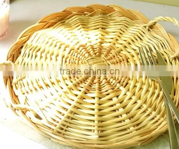Wholesale Eco - Friendly Handmade Durable Brown Wicker Bread Fruit Basket With Cover photo-4