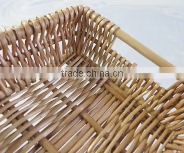 Handmade Wicker Woven Pantry Storage Basket photo-6