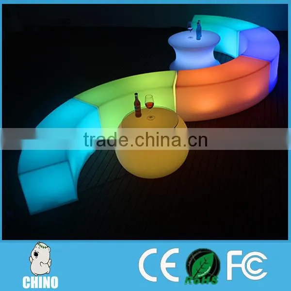 Illuminated Led Bar Chair Bar Snake Chair for Ourdoor photo-2